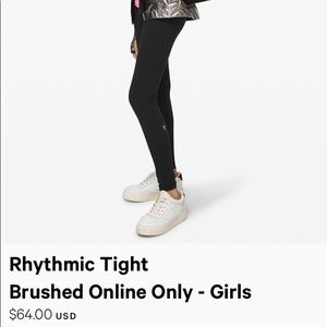 Brand new Ivivva girls leggings